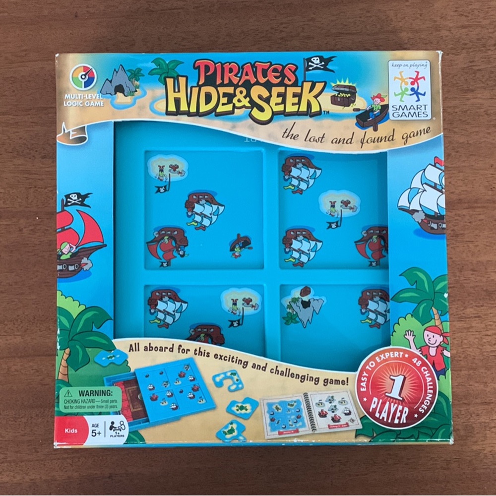 Pirate logic game ages 5+